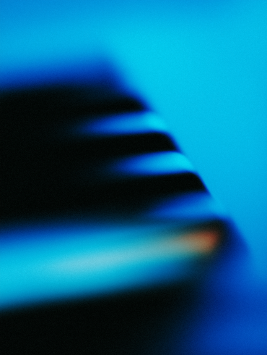 Dark sculptural product artwork for Callout app development